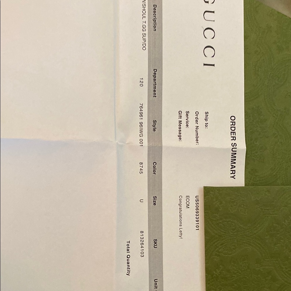 Gucci GG Ophidia Pochette Supreme